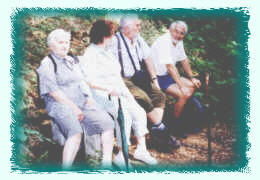 die vier Sieglings'-Geschwister